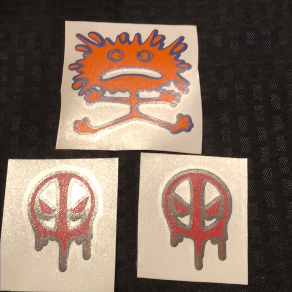 Vinyl decals lot